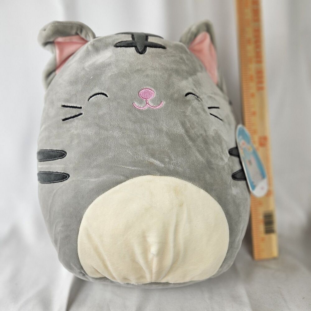 Squishmallows‎ 8-Inch Tally The Grey Cat NWT!!!!